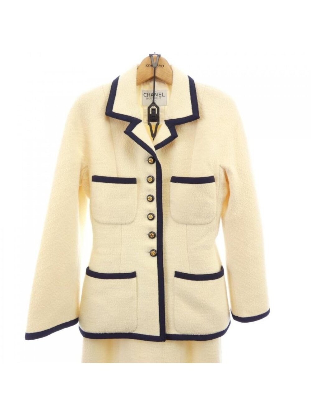 Chanel Vintage Suit White